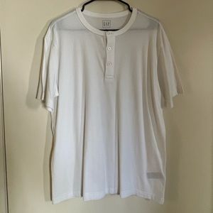 GAP white button up shirt
